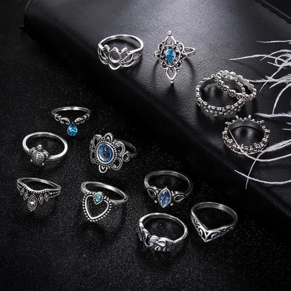 ♛ khaleesi Midi Rings Set - Picture 2 of 8